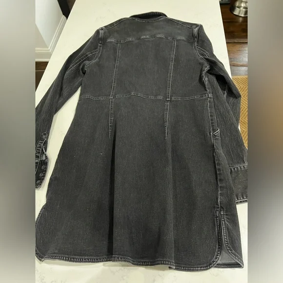 Free People Black Denim Dress - Picture 3 of 5